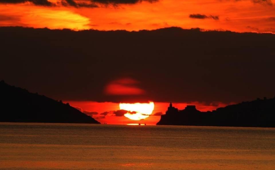 Hotel Del Golfo Lerici Rum bild